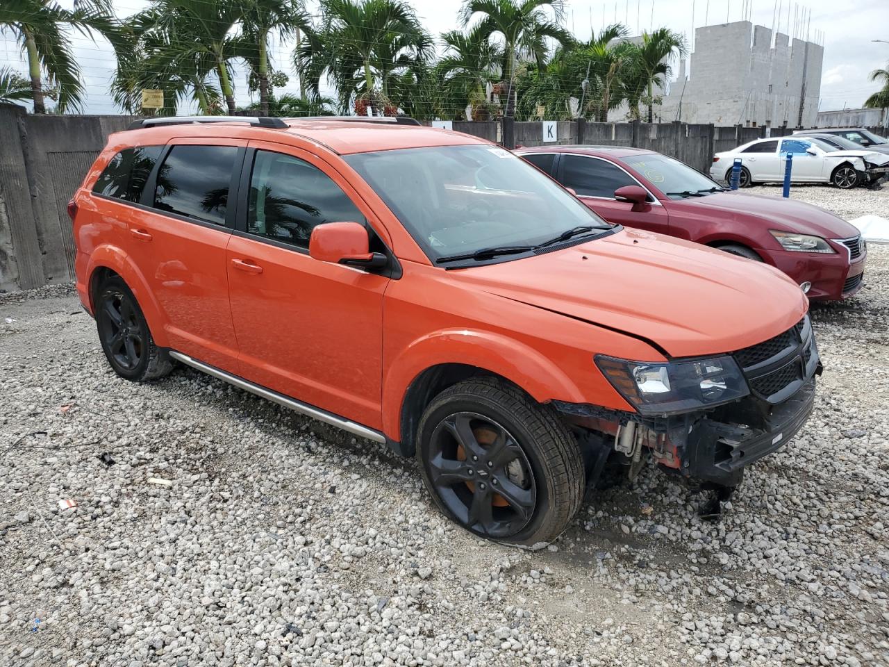 2019 Dodge Journey Crossroad VIN: 3C4PDCGGXKT737462 Lot: 76240674