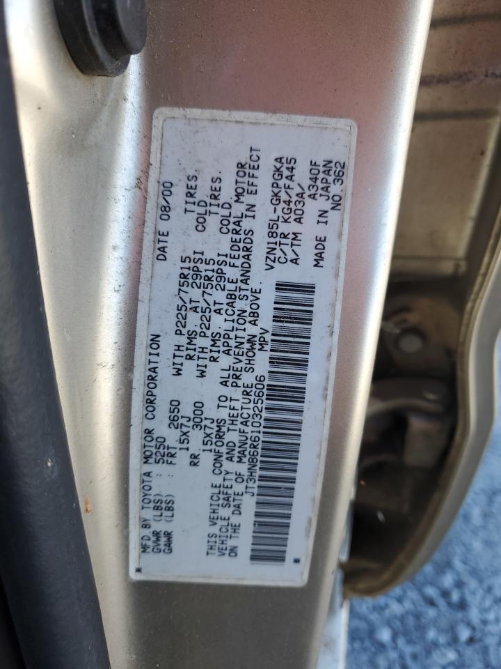 JT3HN86R610325606 2001 Toyota 4Runner Sr5