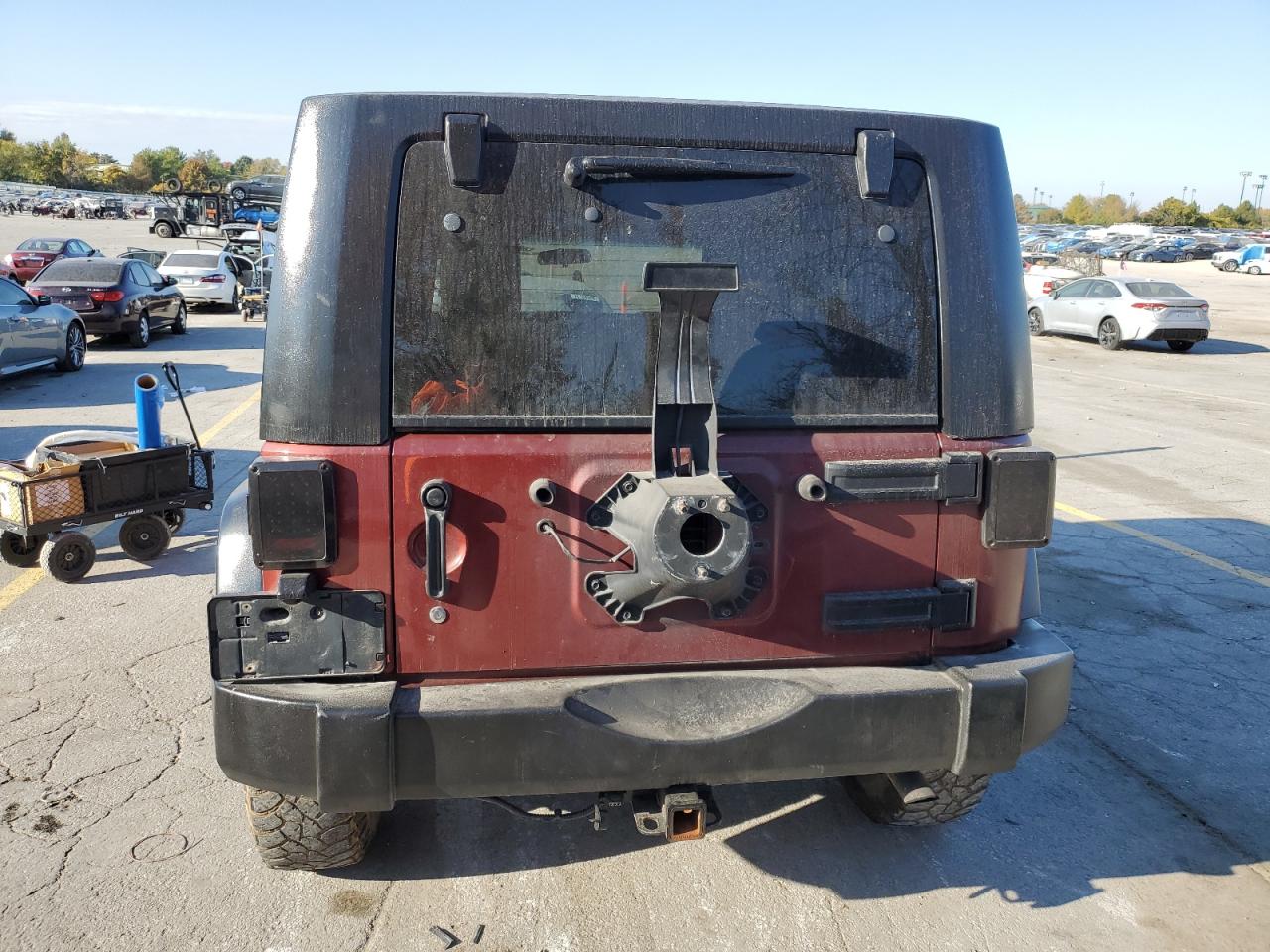 2007 Jeep Wrangler Rubicon VIN: 1J8GA69197L104711 Lot: 76666884