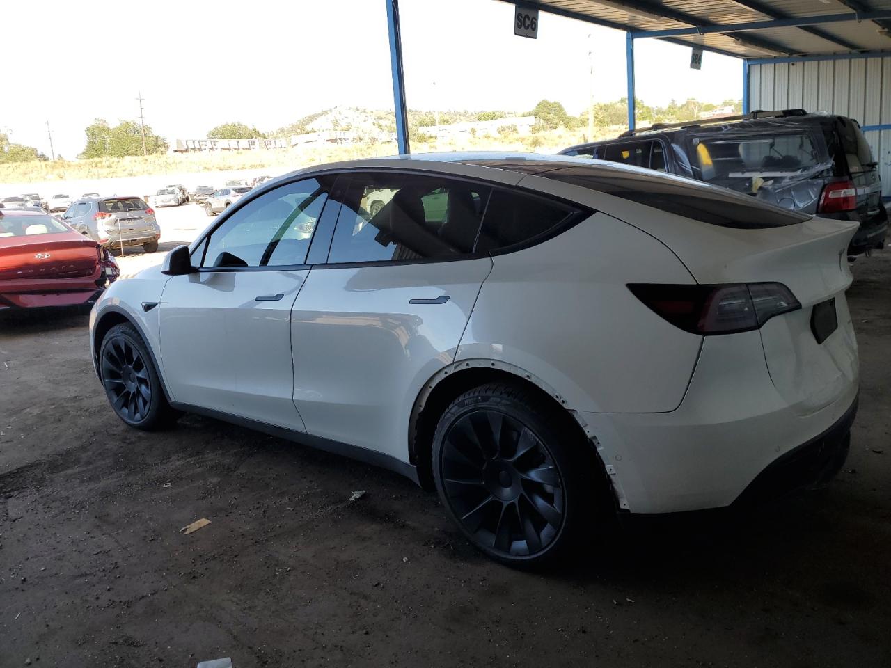 5YJYGAEE6MF207315 2021 TESLA MODEL Y - Image 2