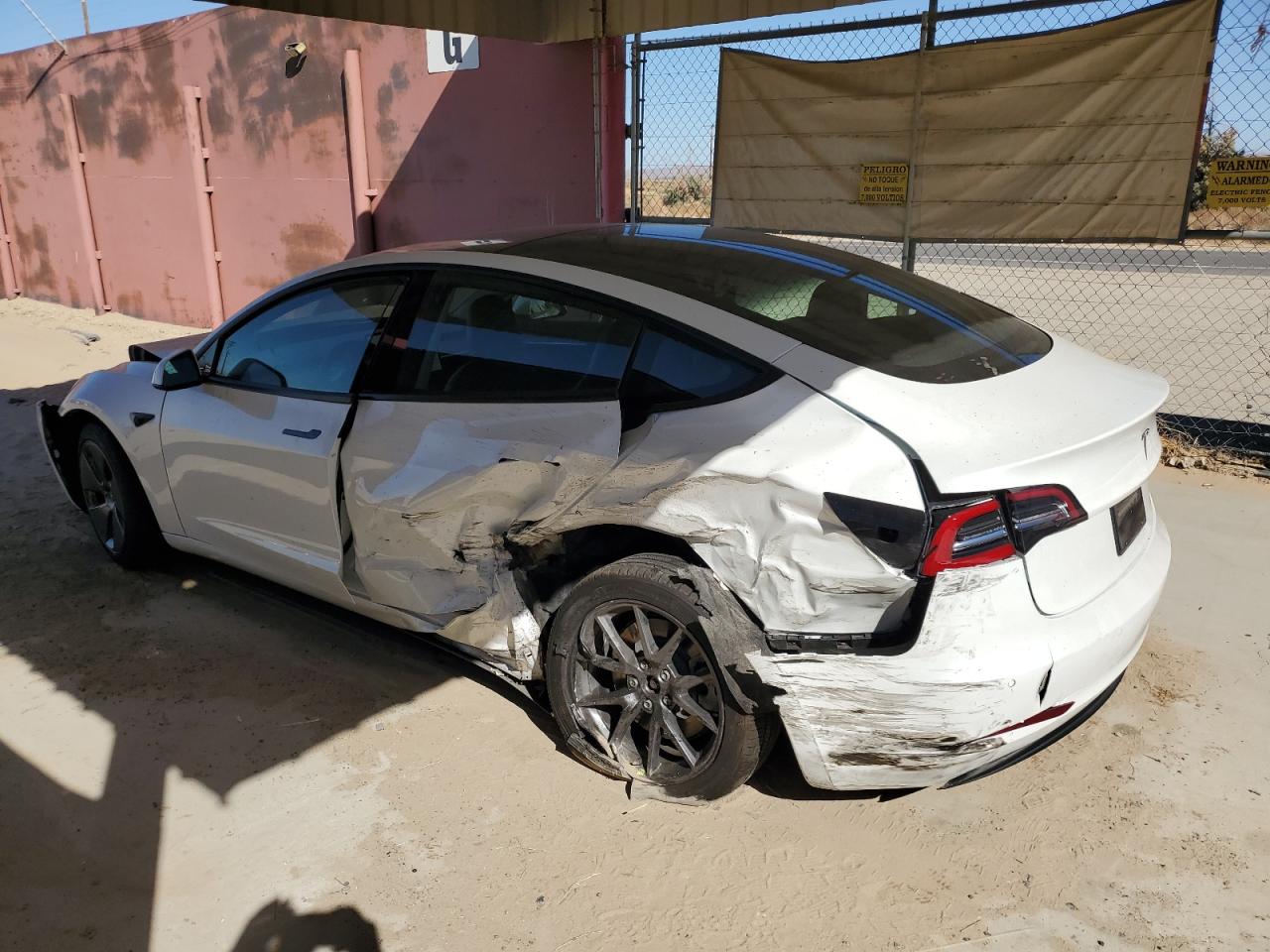 VIN 5YJ3E1EA4MF069495 2021 TESLA MODEL 3 no.2