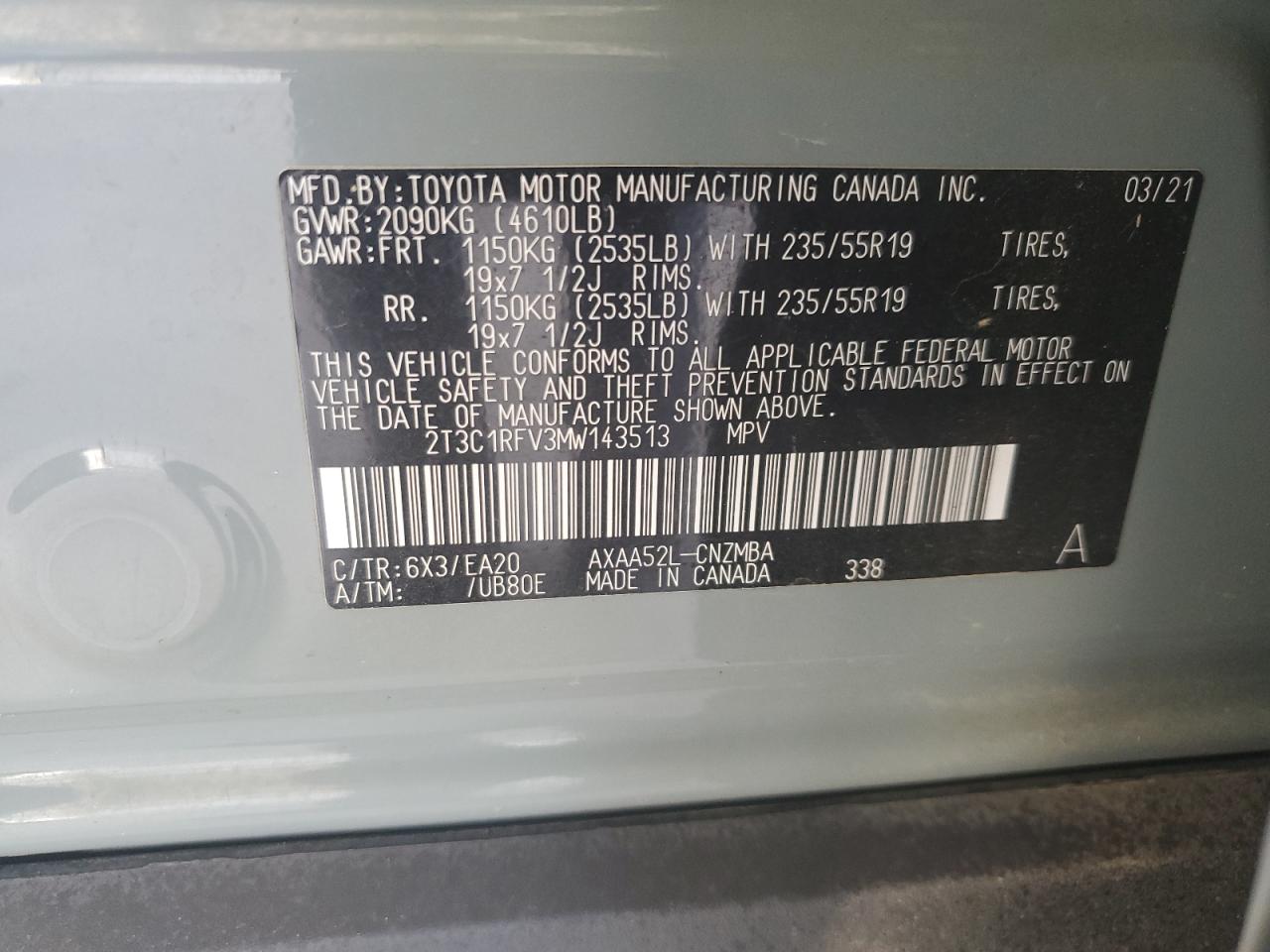 2021 Toyota RAV 4 - Image 13