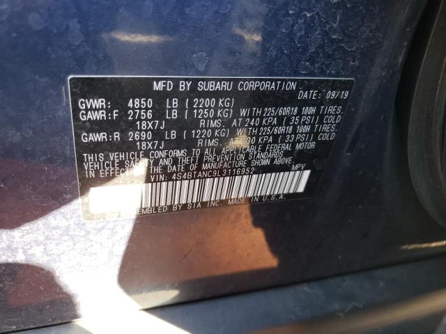 4S4BTANC9L3116952 Subaru Outback LI 13