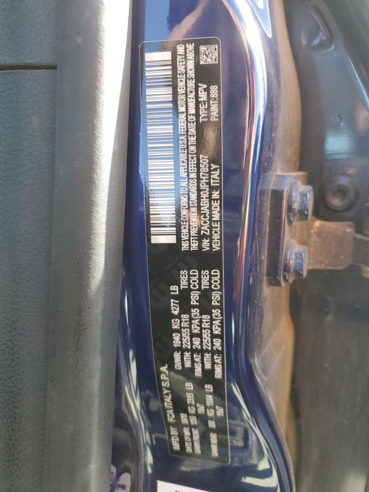 2018 Jeep Renegade Latitude VIN: ZACCJABH0JPH78507 Lot: 76963294