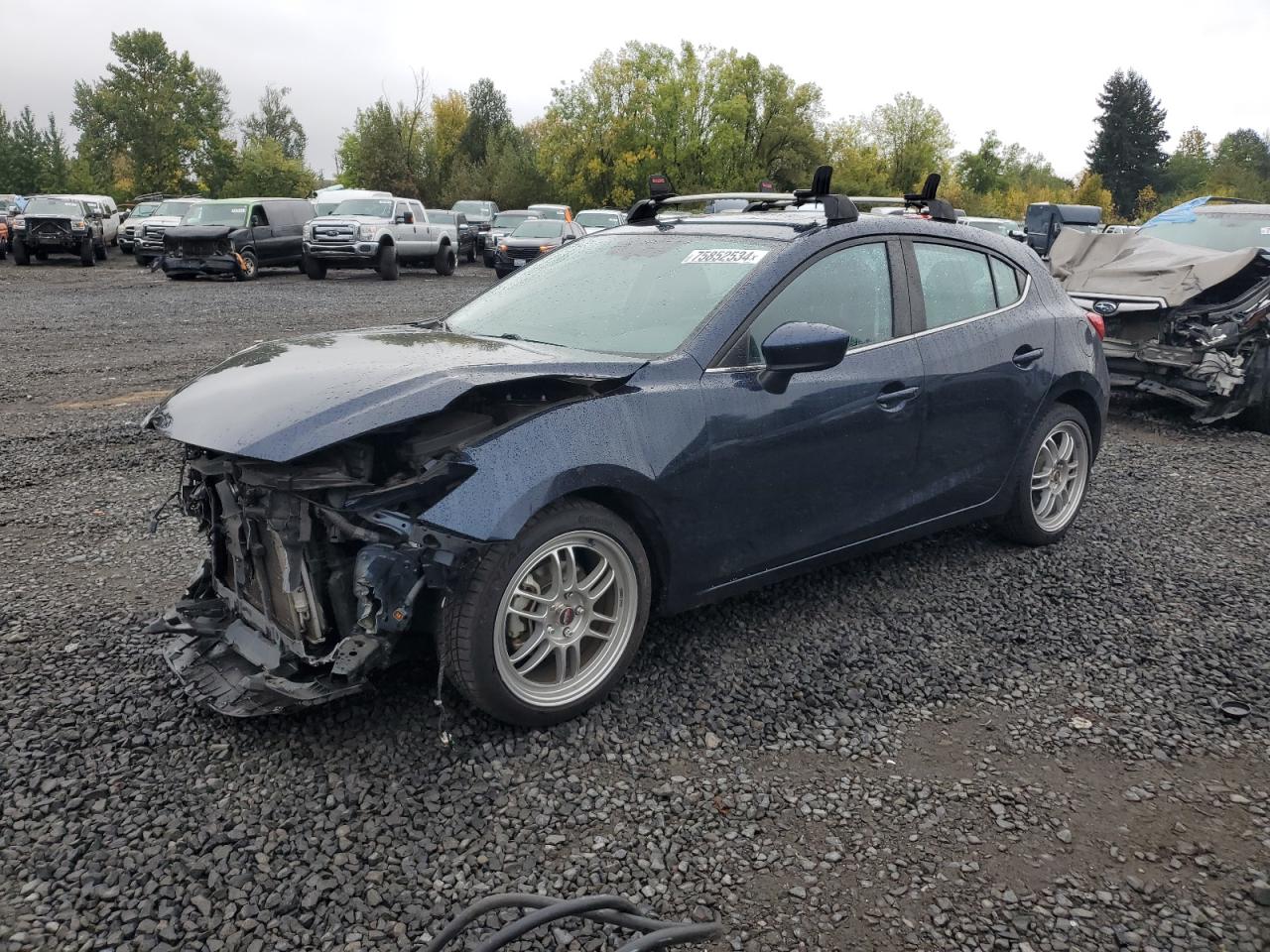 2015 Mazda 3 Touring VIN: JM1BM1L75F1267861 Lot: 75852534