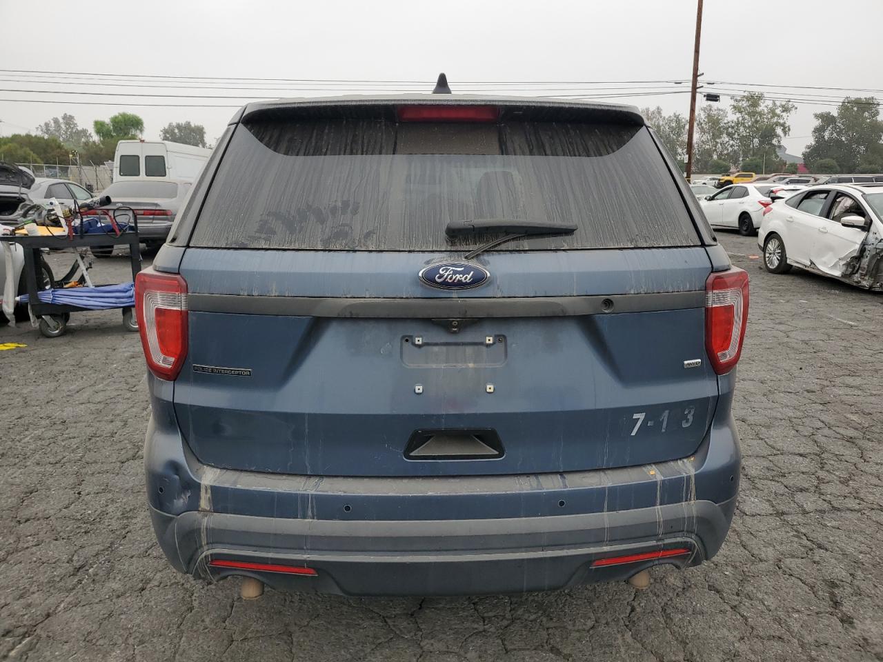 2017 Ford Explorer Police Interceptor VIN: 1FM5K8AR2HGD92991 Lot: 76135854