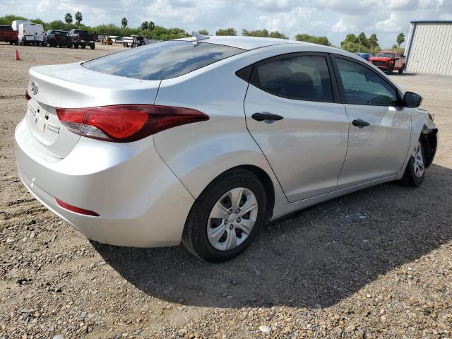 Sedans HYUNDAI ELANTRA 2016 Silver