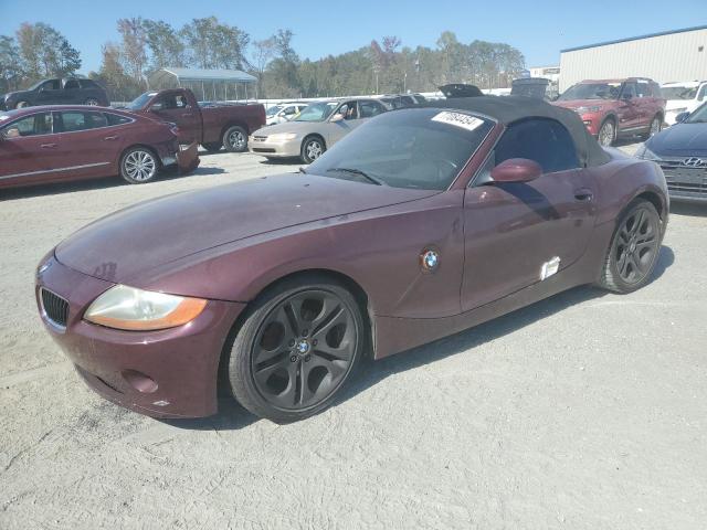 2003 Bmw Z4 3.0 na sprzedaż w Spartanburg, SC - Water/Flood