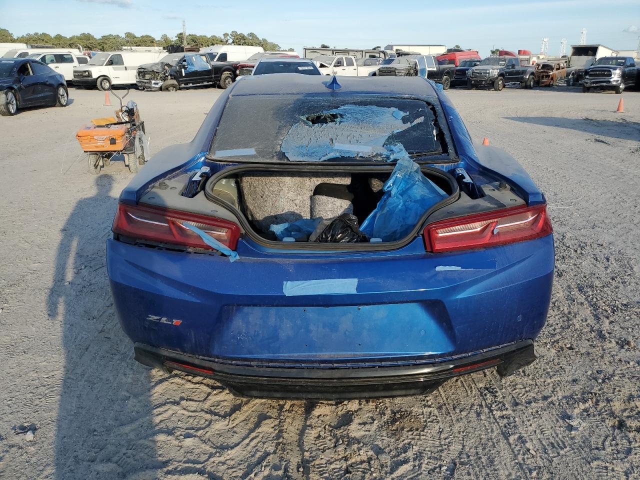 2018 Chevrolet Camaro Zl1 VIN: 1G1FJ1R68J0189687 Lot: 76492584