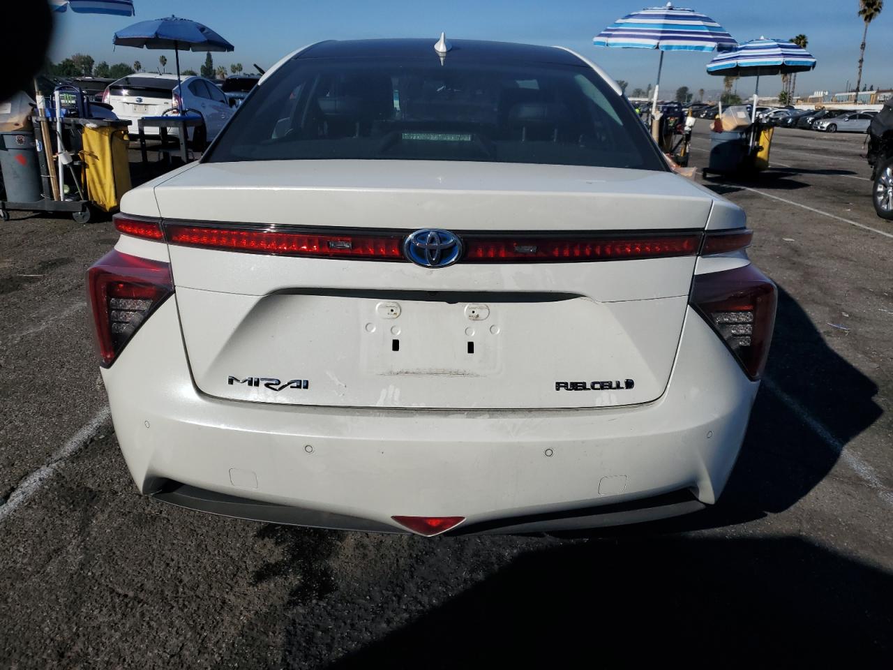 2020 Toyota Mirai VIN: JTDBVRBD5LA008169 Lot: 77449854