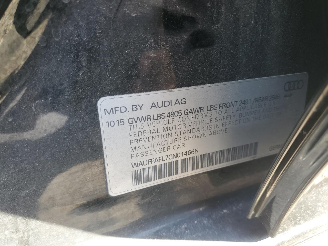 2016 Audi A4 - Image 12