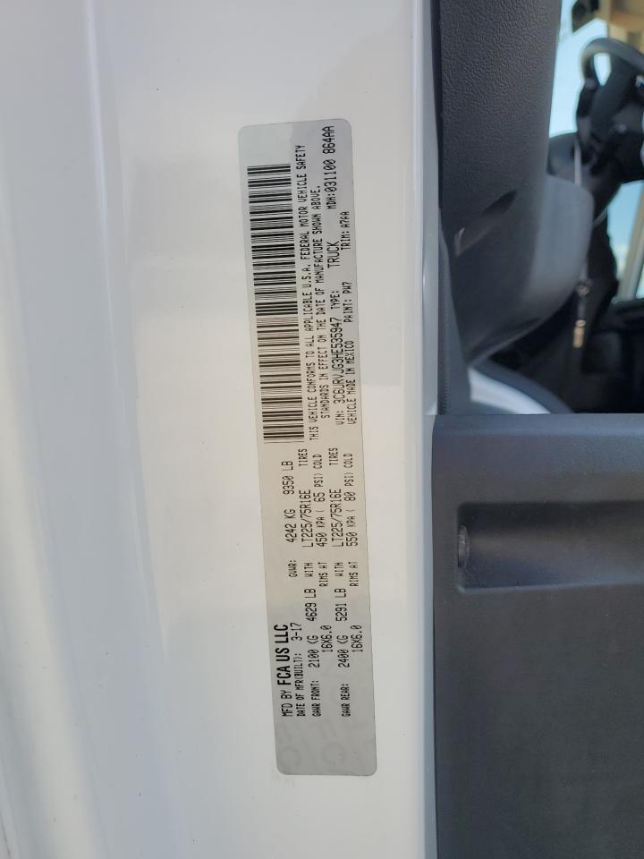 3C6URVJG3HE535947 2017 Ram Promaster 3500 3500 High