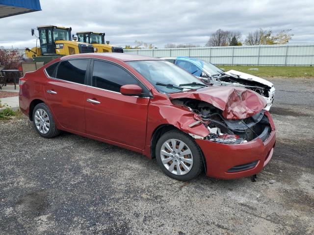 Sedans NISSAN SENTRA 2015 Czerwony