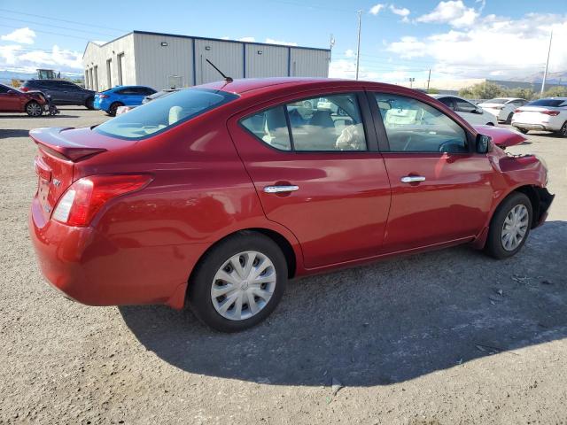  NISSAN VERSA 2013 Червоний