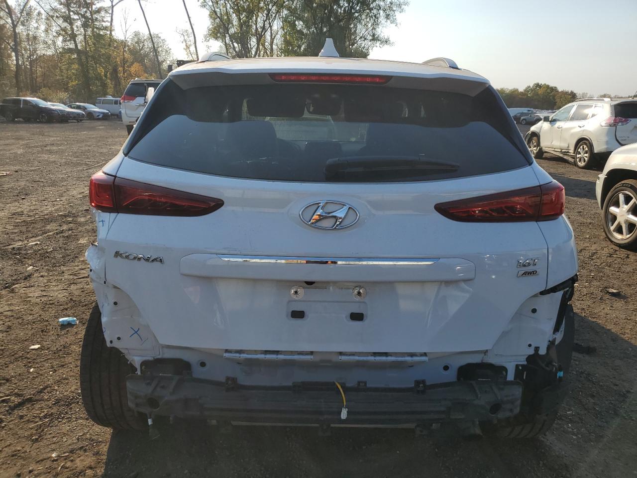 2020 Hyundai Kona Limited VIN: KM8K3CA51LU466606 Lot: 75261404