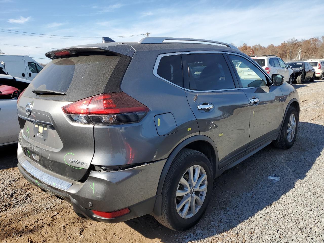 2019 Nissan Rogue S VIN: JN8AT2MV7KW383842 Lot: 78849554