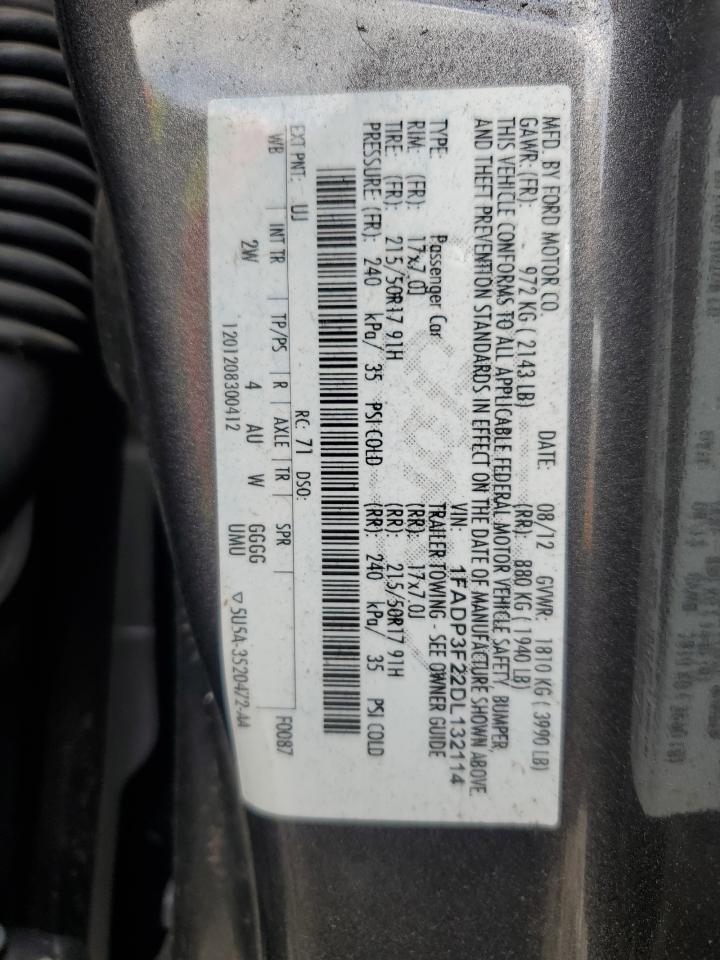 1FADP3F22DL132114 2013 Ford Focus Se