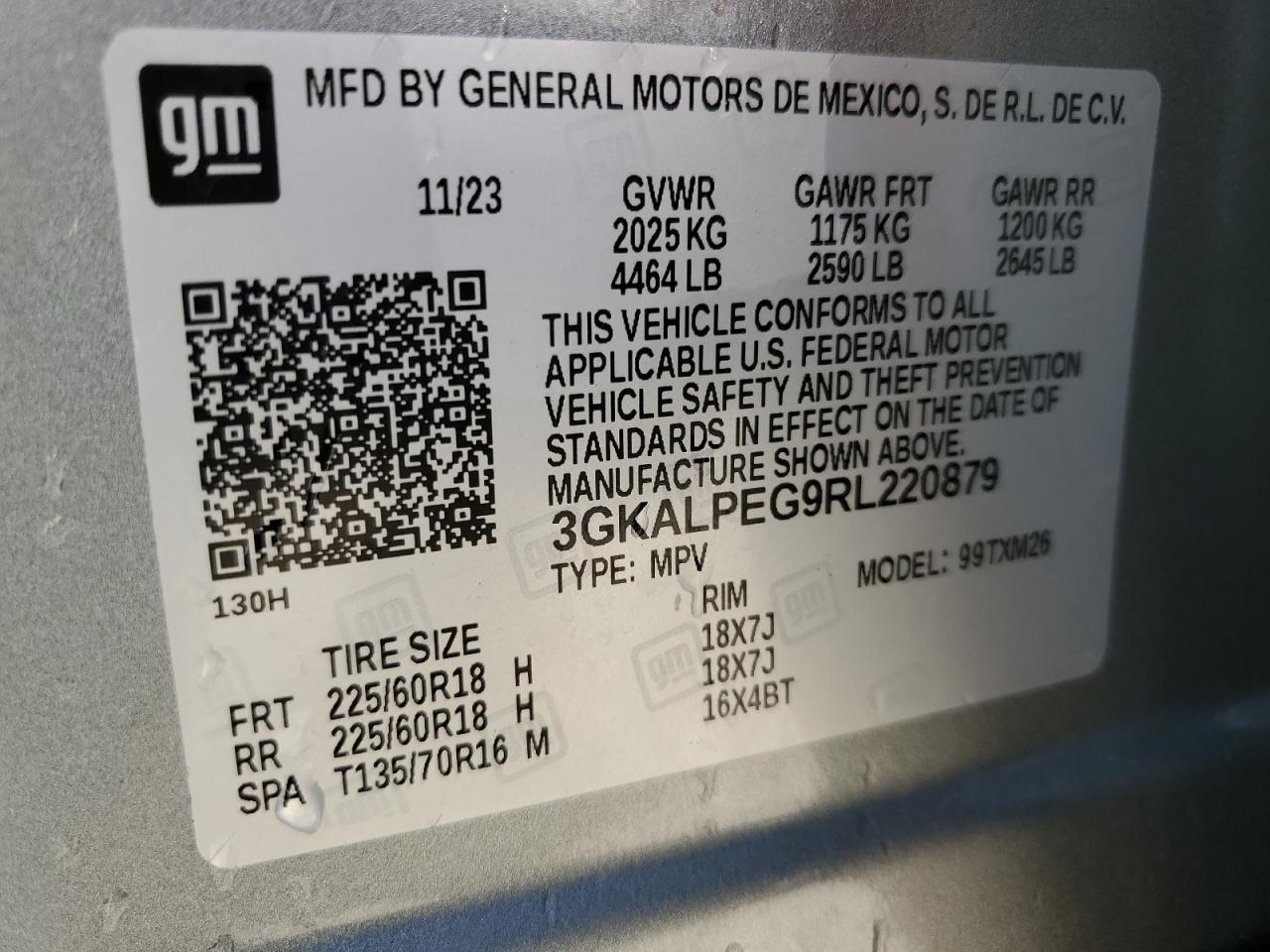 3GKALPEG9RL220879 2024 GMC Terrain Slt