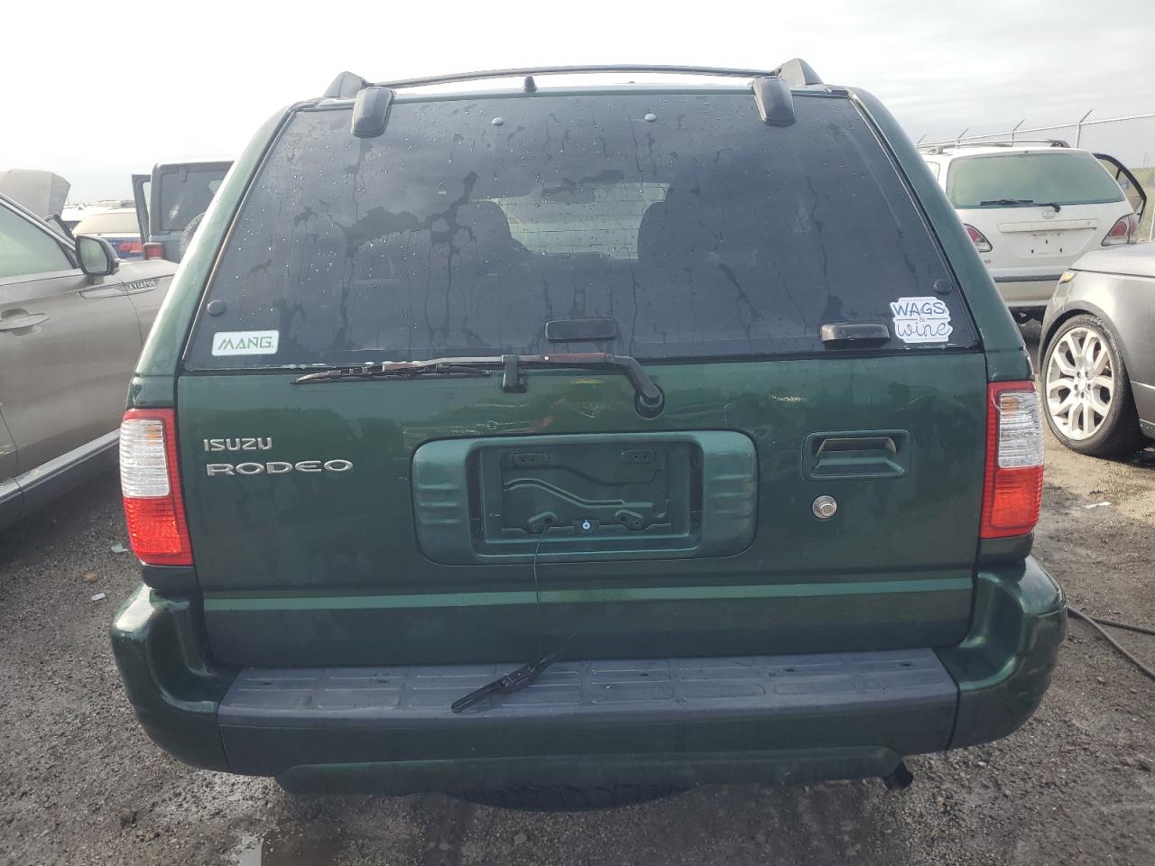 2002 Isuzu Rodeo S VIN: 4S2CK58W024333487 Lot: 76361854