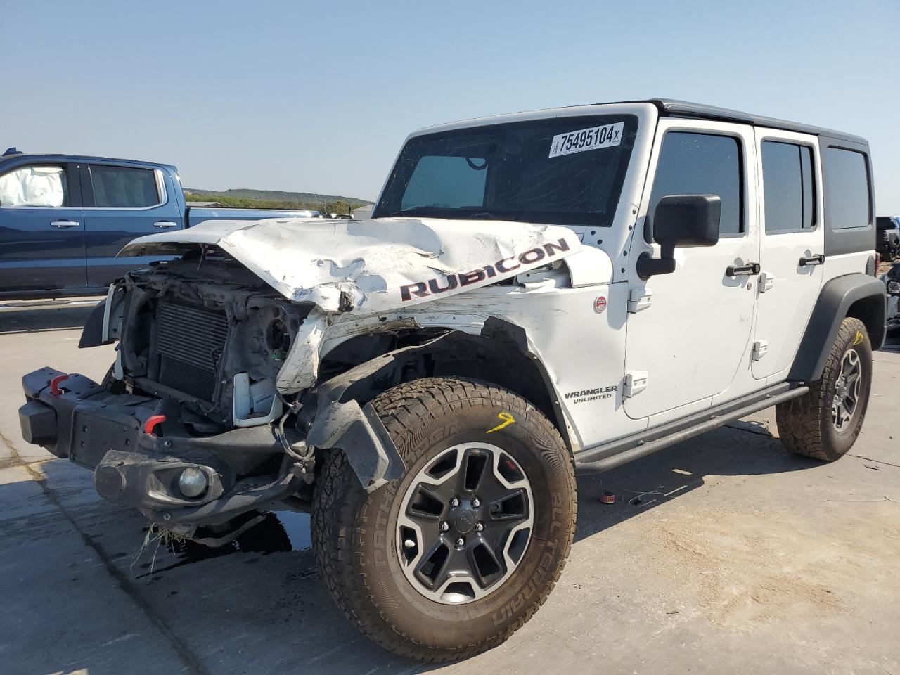 VIN 1C4BJWFG0EL174055 2014 JEEP WRANGLER no.1