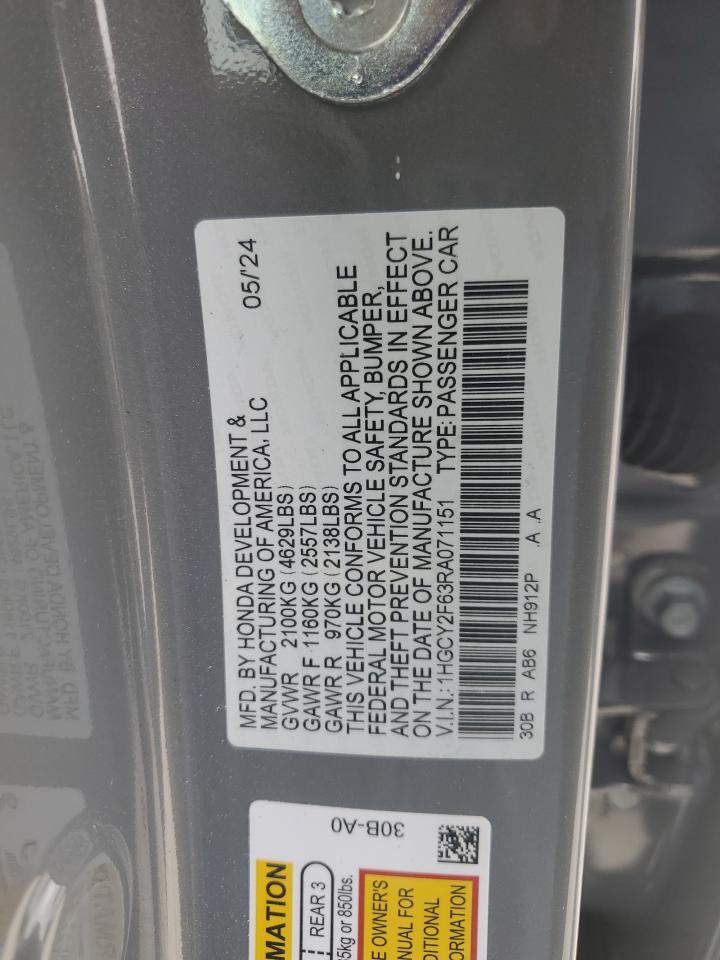 2024 Honda Accord - Image 12