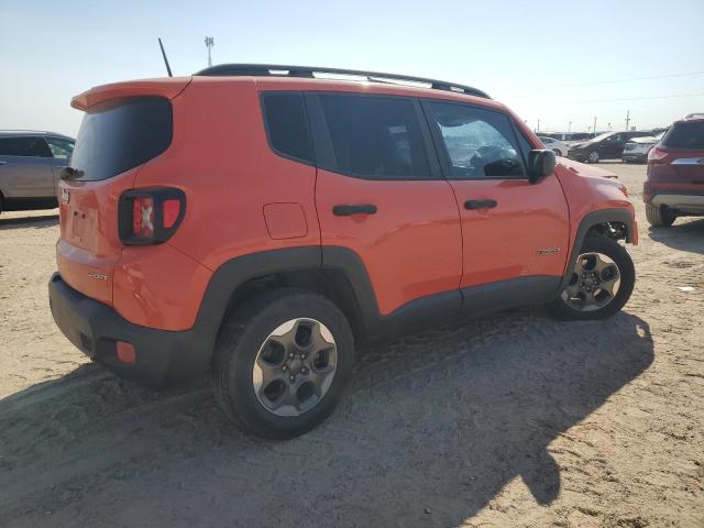  JEEP RENEGADE 2017 Оранжевый