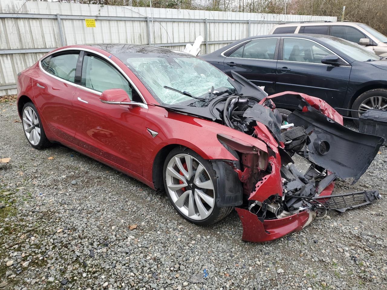 VIN 5YJ3E1EB5KF440380 2019 TESLA MODEL 3 no.4