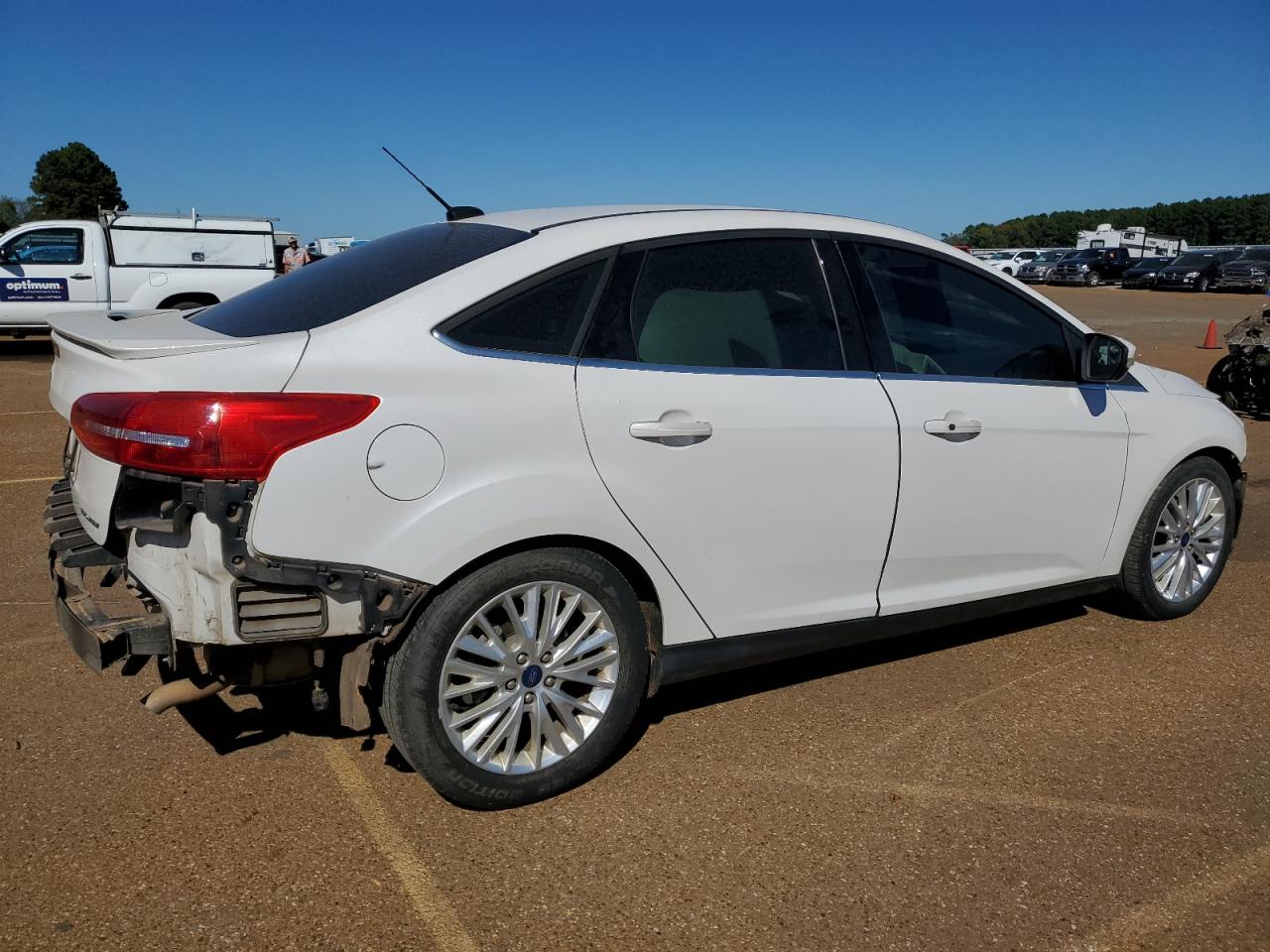 2018 Ford Focus Titanium VIN: 1FADP3J22JL204027 Lot: 73356054