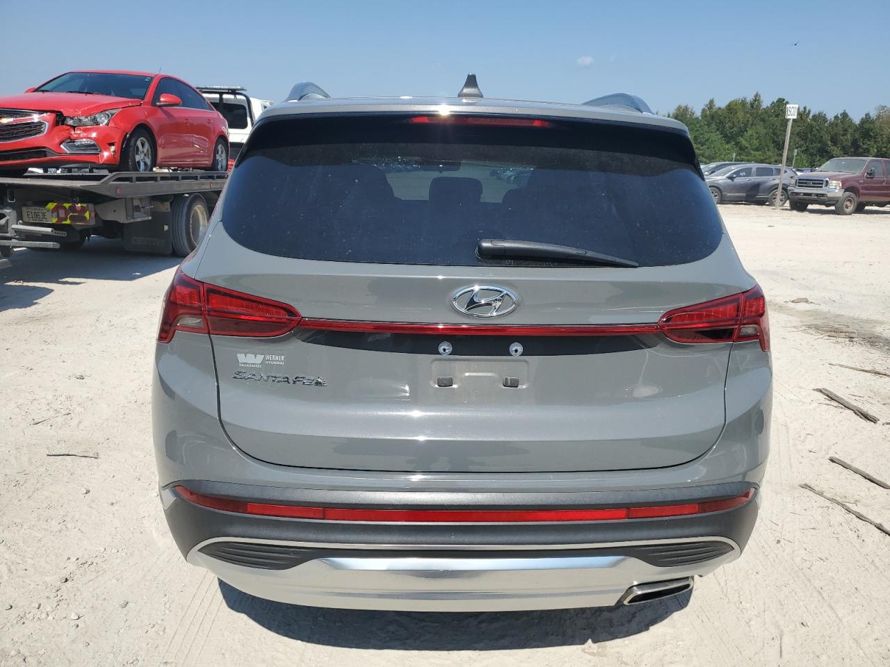 2021 Hyundai Santa Fe Sel VIN: 5NMS24AJXMH334625 Lot: 76051584