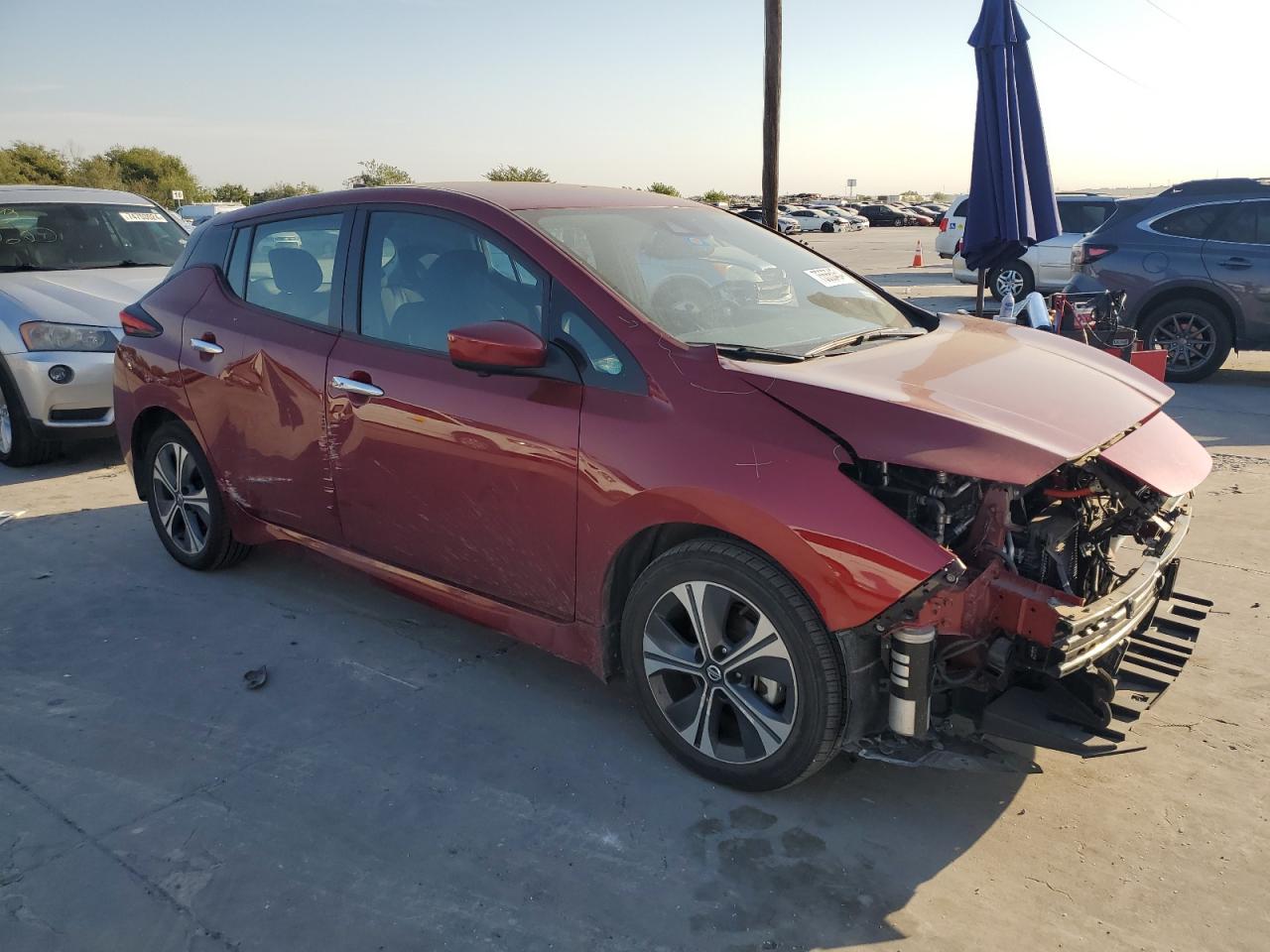 2022 Nissan Leaf Sv Plus VIN: 1N4BZ1CV0NC550614 Lot: 75555454