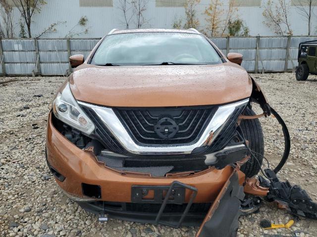  NISSAN MURANO 2017 Orange