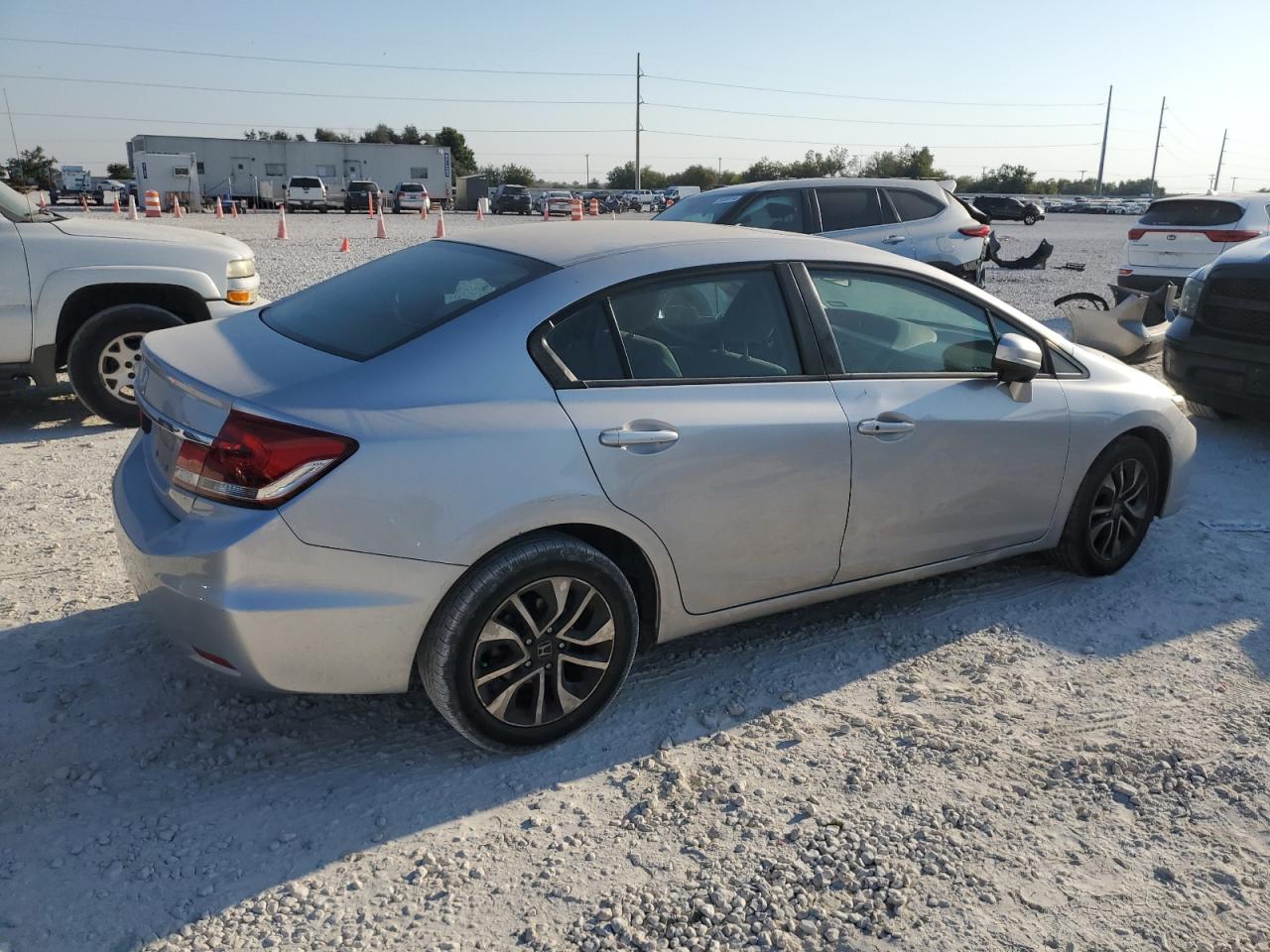 2014 Honda Civic Ex VIN: 19XFB2F87EE040233 Lot: 74000164