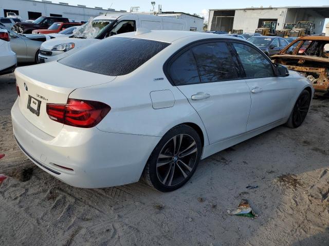  BMW 3 SERIES 2018 Белы