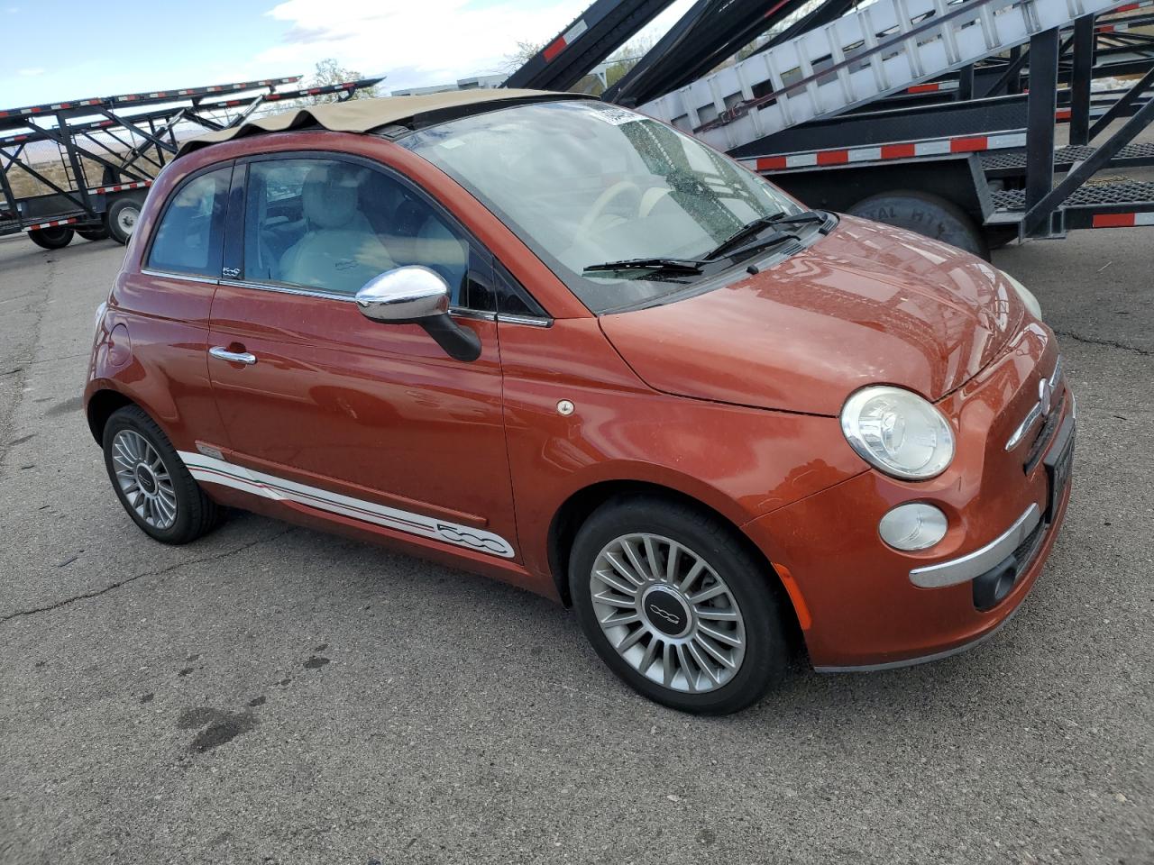 2012 Fiat 500 Lounge VIN: 3C3CFFER2CT322818 Lot: 76944954