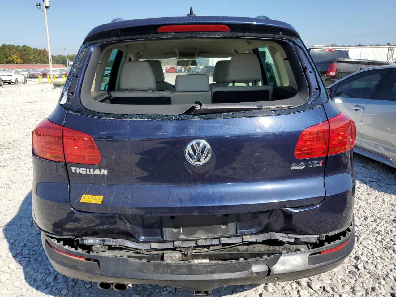 2015 Volkswagen Tiguan S VIN: WVGAV7AX1FW606595 Lot: 77548194