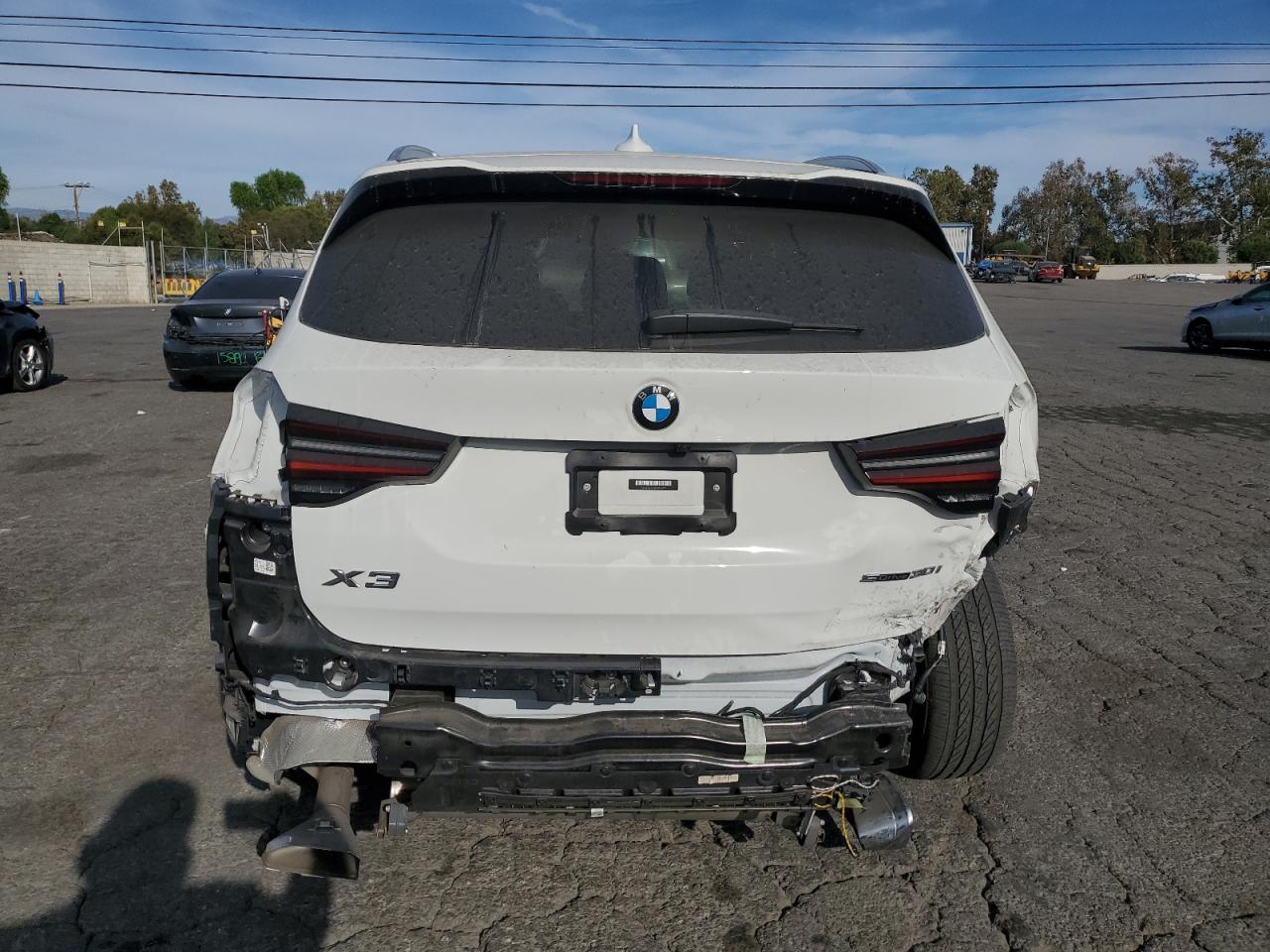 2023 BMW X3 Sdrive30I VIN: 5UX43DP05P9P32019 Lot: 76123324