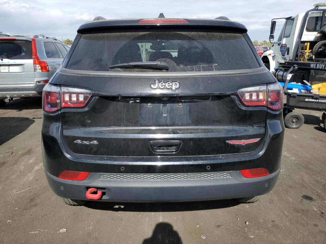 2021 Jeep Compass Trailhawk VIN: 3C4NJDDBXMT599407 Lot: 76299214