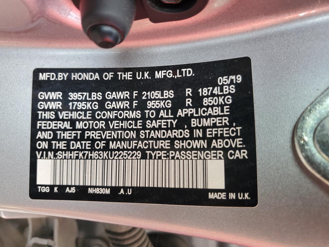 2019 Honda Civic - Image 12
