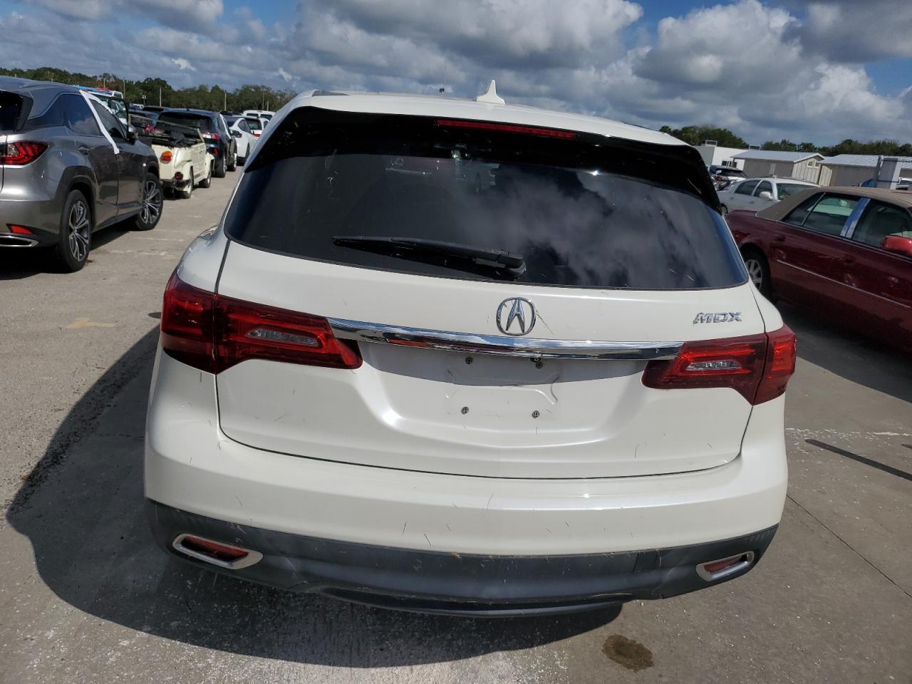 2014 Acura Mdx VIN: 5FRYD3H22EB016075 Lot: 74314814