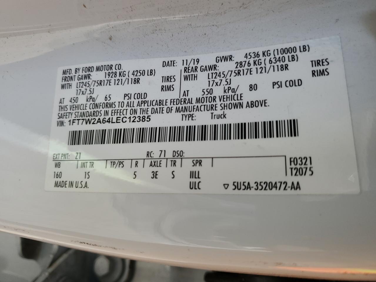 2020 Ford F250 - Image 13