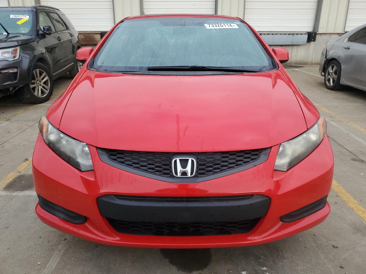 2012 Honda Civic Exl VIN: 2HGFG3B11CH533148 Lot: 73326114