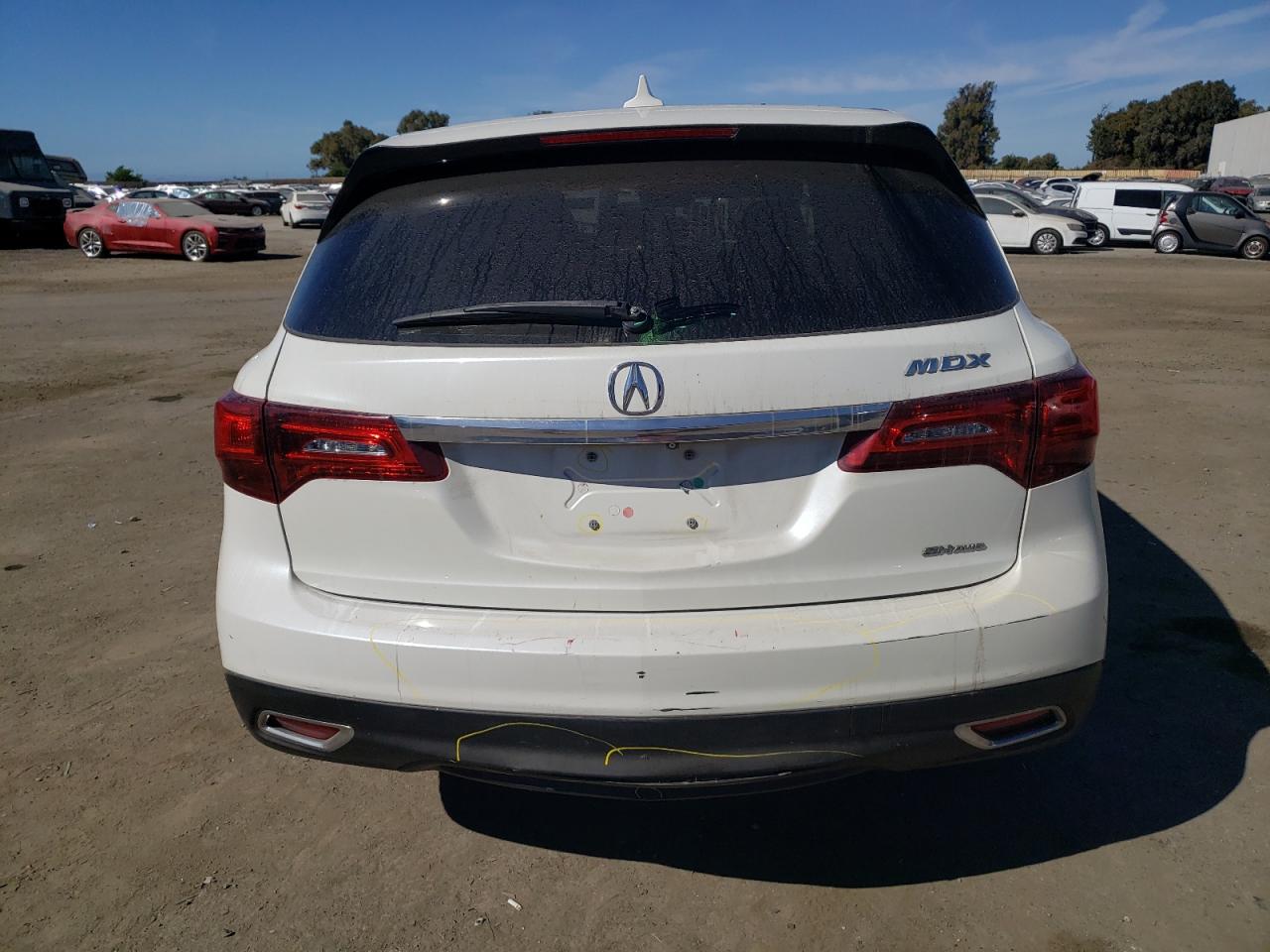 2016 Acura Mdx Technology VIN: 5FRYD4H48GB020495 Lot: 77106774