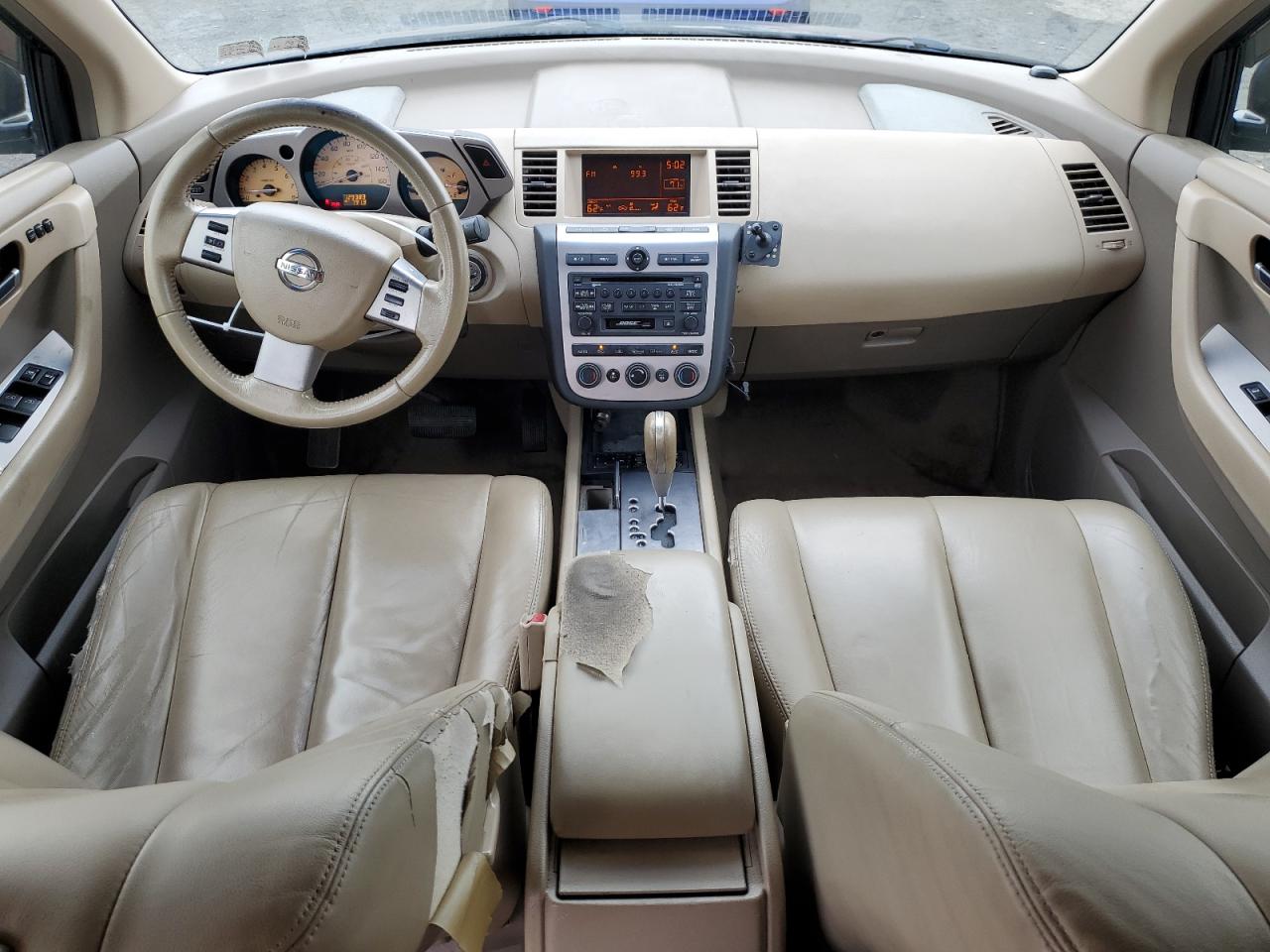 JN8AZ08W73W223113 2003 Nissan Murano Sl