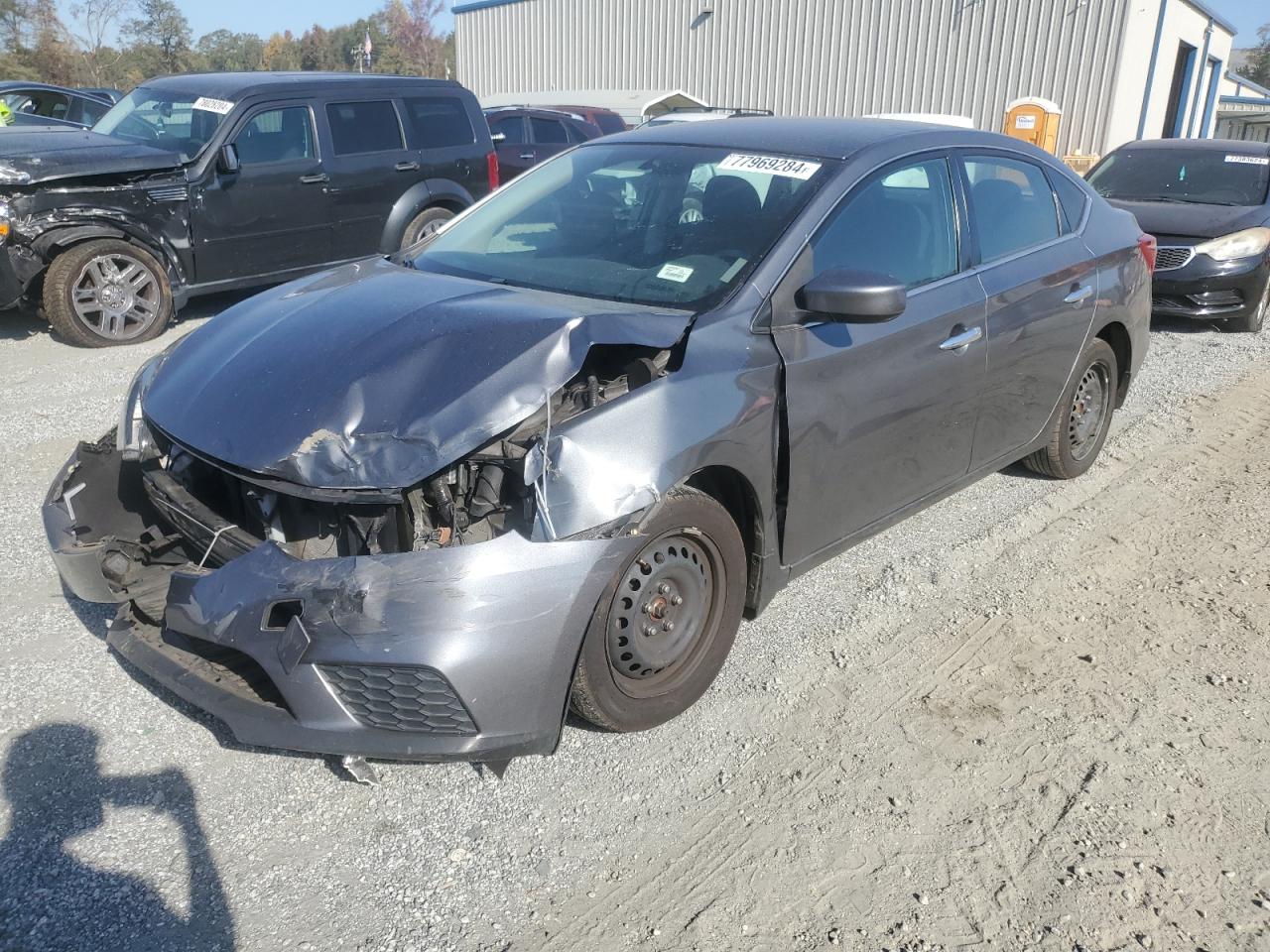 2019 Nissan Sentra S en Venta en China Grove, NC - Side
