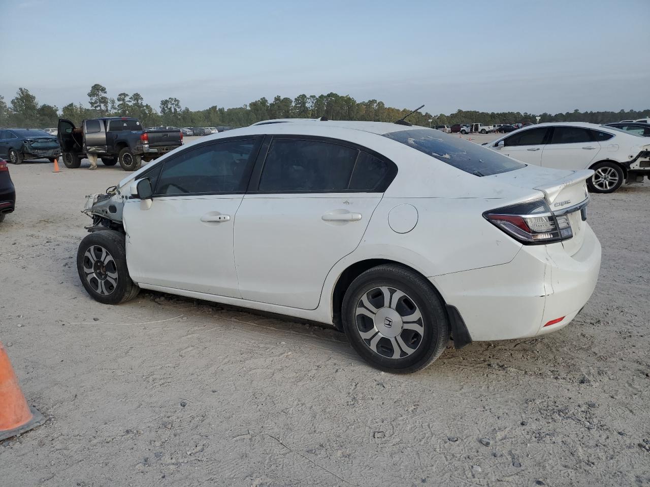 2014 Honda Civic Hybrid L VIN: 19XFB4F3XEE001863 Lot: 76329884