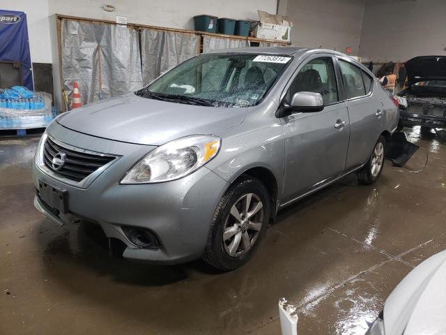  NISSAN VERSA 2012 Silver