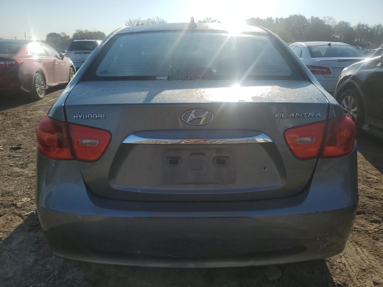 KMHDU4AD1AU868724 2010 Hyundai Elantra Blue