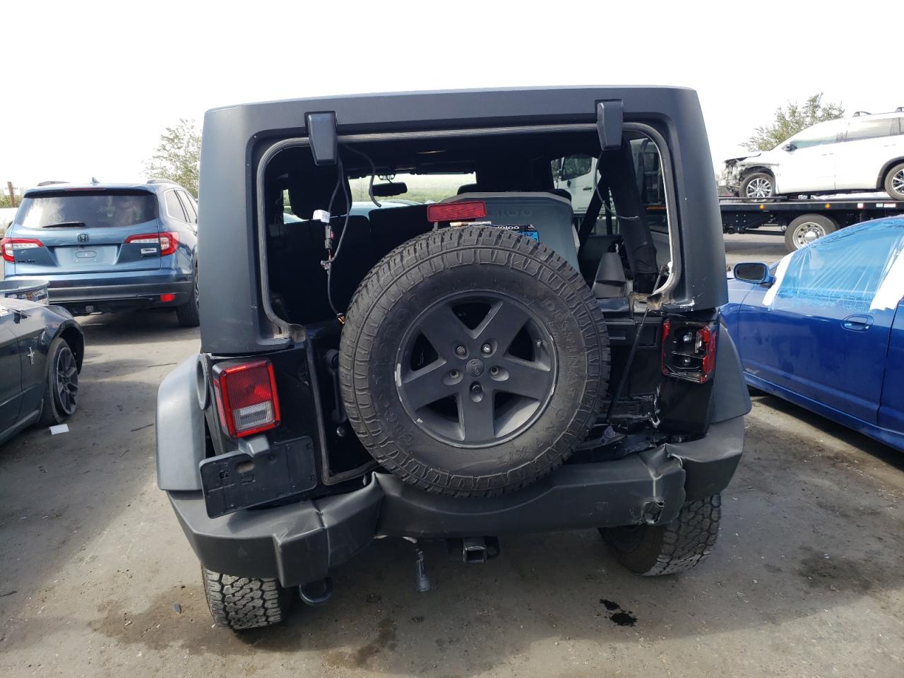 2018 Jeep Wrangler Unlimited Sport VIN: 1C4BJWDG9JL812395 Lot: 76397134