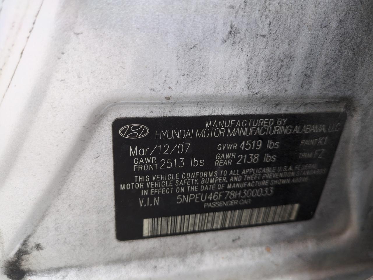 2008 Hyundai Sonata - Image 13