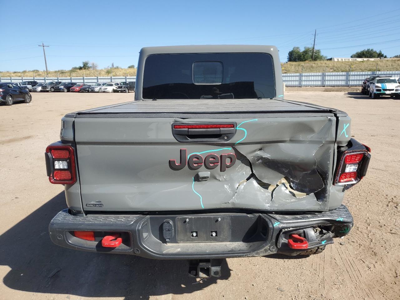 2022 Jeep Gladiator Rubicon VIN: 1C6JJTBG9NL101774 Lot: 74597074